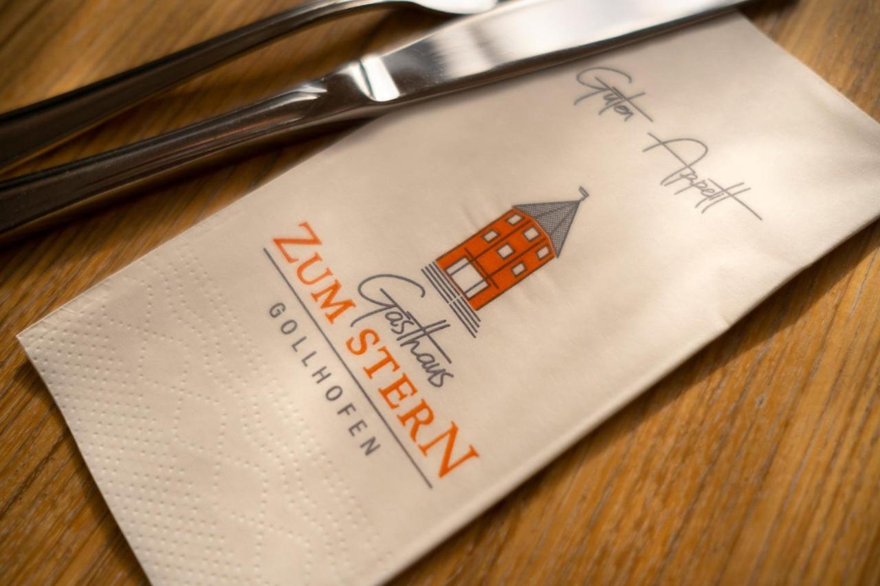 Gasthaus Zum Stern Gollhofen Екстериор снимка